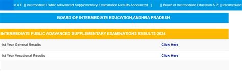 1st year vocational bridge course results|BIE AP IPASE MAY 2024 VOCATIONAL FIRST YEAR BRIDGE .